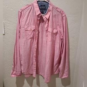 American Rag button up long sleeve size L